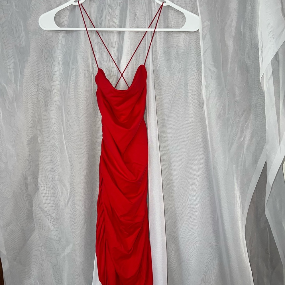 Mini Red Dress